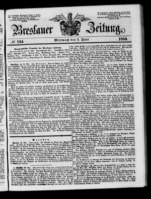 Breslauer Zeitung vom 01.06.1853