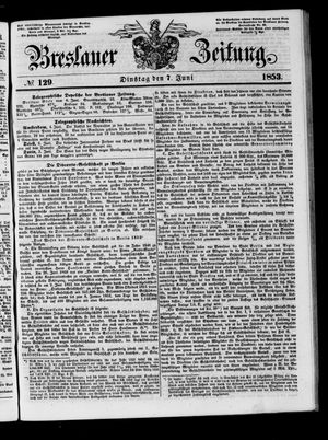 Breslauer Zeitung on Jun 7, 1853