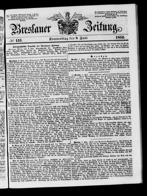 Breslauer Zeitung on Jun 9, 1853