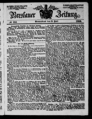 Breslauer Zeitung on Jul 2, 1853