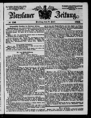 Breslauer Zeitung on Jul 8, 1853
