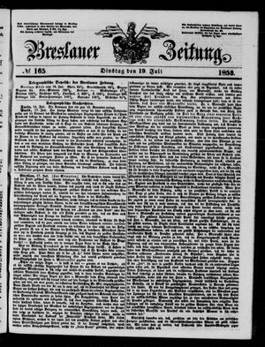 Breslauer Zeitung on Jul 19, 1853
