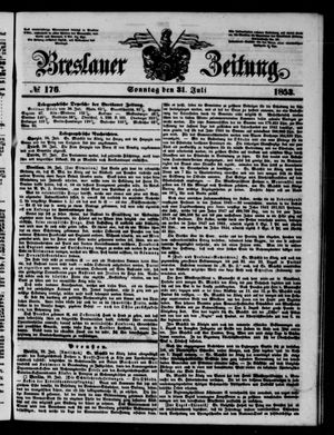Breslauer Zeitung vom 31.07.1853