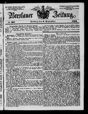 Breslauer Zeitung on Sep 6, 1853