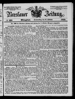 Breslauer Zeitung vom 06.10.1853