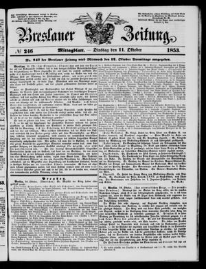 Breslauer Zeitung on Oct 11, 1853