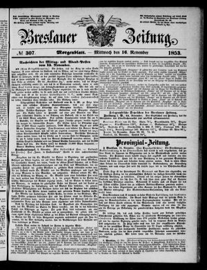 Breslauer Zeitung on Nov 16, 1853
