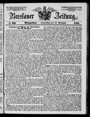 Breslauer Zeitung on Nov 17, 1853