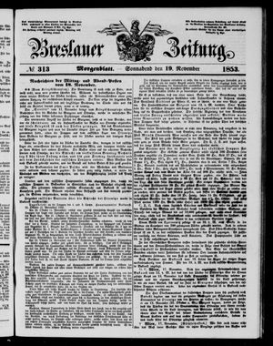 Breslauer Zeitung on Nov 19, 1853