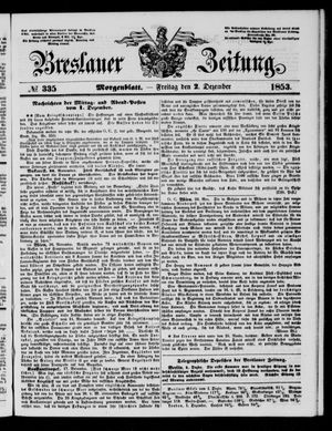 Breslauer Zeitung on Dec 2, 1853