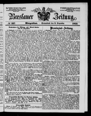 Breslauer Zeitung vom 03.12.1853