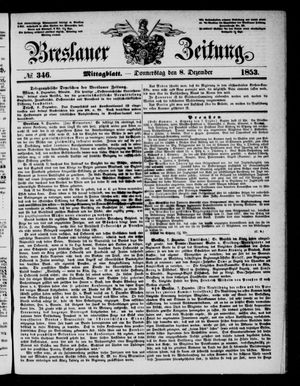 Breslauer Zeitung on Dec 8, 1853