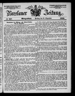 Breslauer Zeitung on Dec 9, 1853