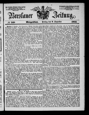 Breslauer Zeitung vom 09.12.1853