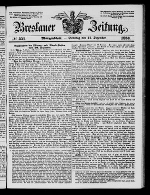 Breslauer Zeitung on Dec 11, 1853