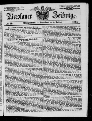 Breslauer Zeitung on Feb 4, 1854