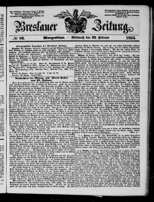 Breslauer Zeitung on Feb 22, 1854