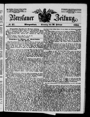 Breslauer Zeitung vom 26.02.1854
