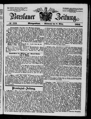 Breslauer Zeitung on Mar 8, 1854