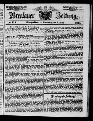 Breslauer Zeitung vom 09.03.1854