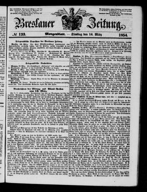 Breslauer Zeitung vom 14.03.1854
