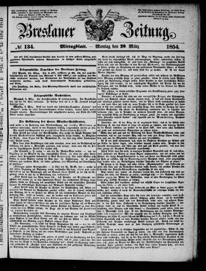 Breslauer Zeitung on Mar 20, 1854