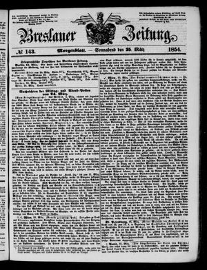 Breslauer Zeitung on Mar 25, 1854