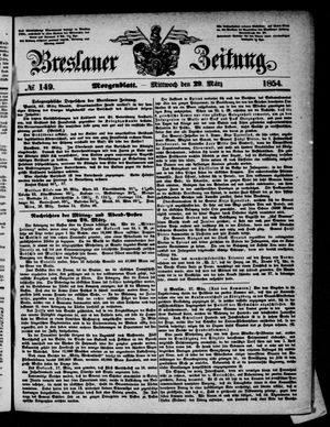 Breslauer Zeitung vom 29.03.1854