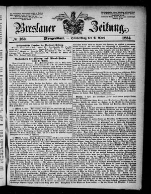 Breslauer Zeitung vom 06.04.1854