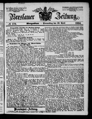 Breslauer Zeitung on Apr 13, 1854