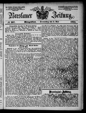 Breslauer Zeitung vom 04.05.1854