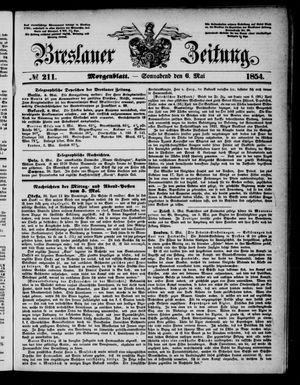 Breslauer Zeitung on May 6, 1854