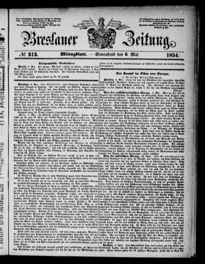 Breslauer Zeitung on May 6, 1854