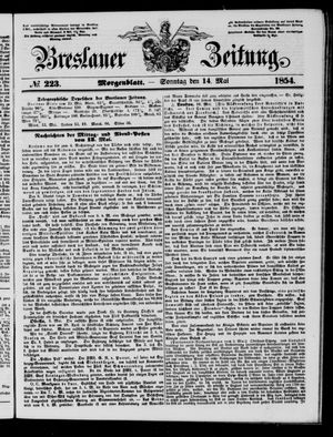 Breslauer Zeitung vom 14.05.1854