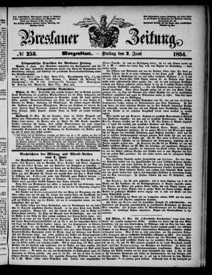 Breslauer Zeitung vom 02.06.1854