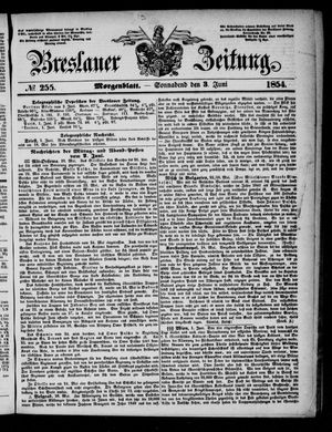 Breslauer Zeitung vom 03.06.1854
