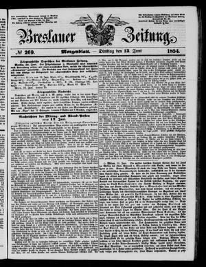 Breslauer Zeitung on Jun 13, 1854