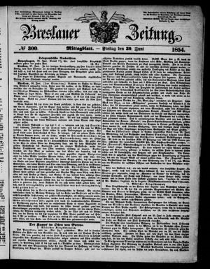 Breslauer Zeitung on Jun 30, 1854