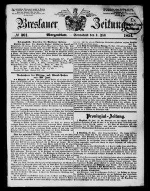 Breslauer Zeitung on Jul 1, 1854