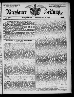 Breslauer Zeitung on Jul 5, 1854