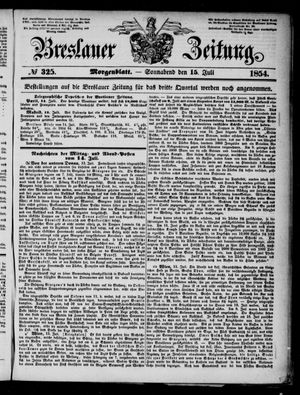 Breslauer Zeitung on Jul 15, 1854