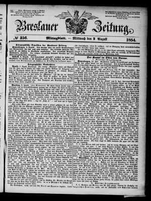 Breslauer Zeitung vom 02.08.1854