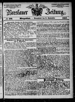 Breslauer Zeitung on Sep 2, 1854