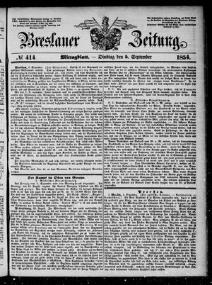 Breslauer Zeitung on Sep 5, 1854