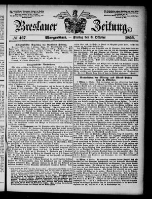 Breslauer Zeitung vom 06.10.1854