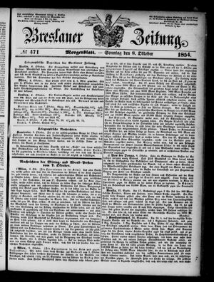 Breslauer Zeitung vom 08.10.1854