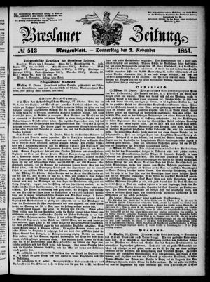 Breslauer Zeitung vom 02.11.1854