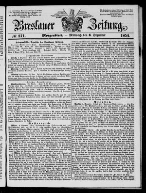Breslauer Zeitung vom 06.12.1854