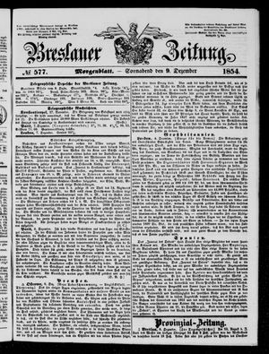 Breslauer Zeitung on Dec 9, 1854