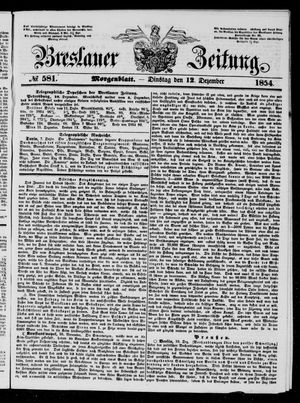 Breslauer Zeitung vom 12.12.1854